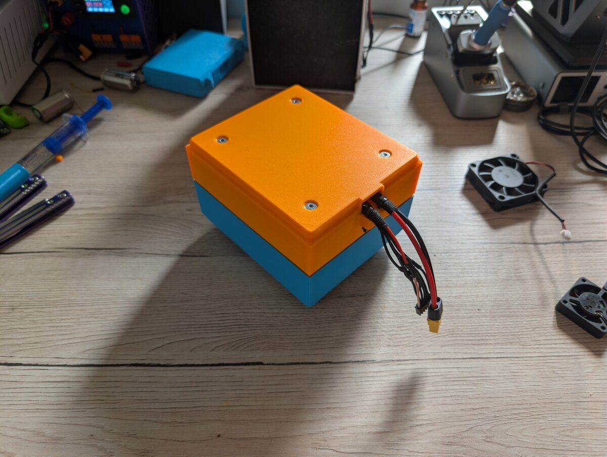 finished battery