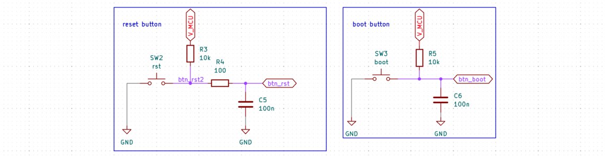 buttons schematic
